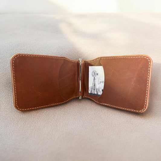 White Money Clip Wallet Pockets-2 sets